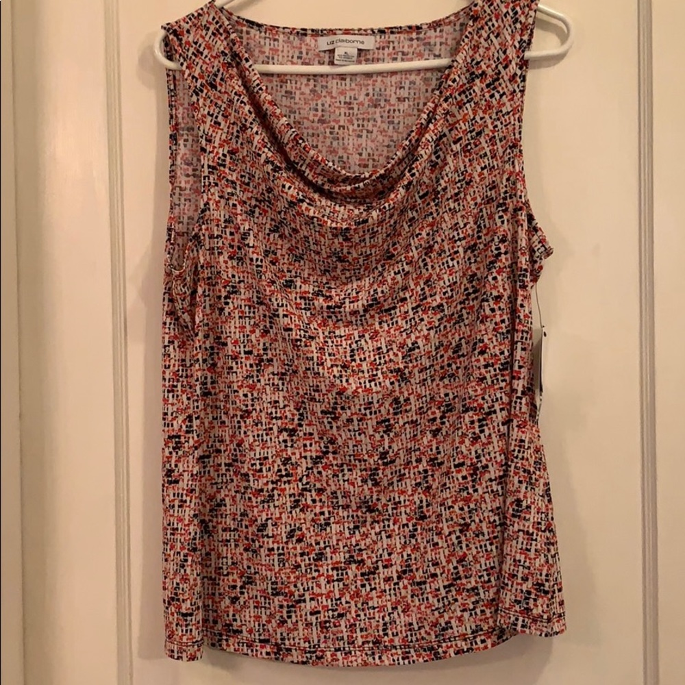 Liz Claiborne cowl neck top